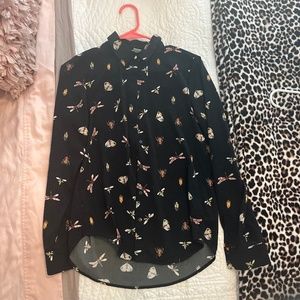 H&M button up blouse